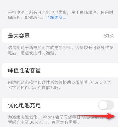 东海苹果15维修分享iPhone15充电到80%就充不进电了怎么办 