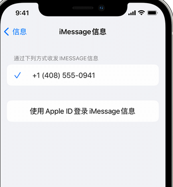 东海apple维修iPhone上无法正常发送iMessage信息 