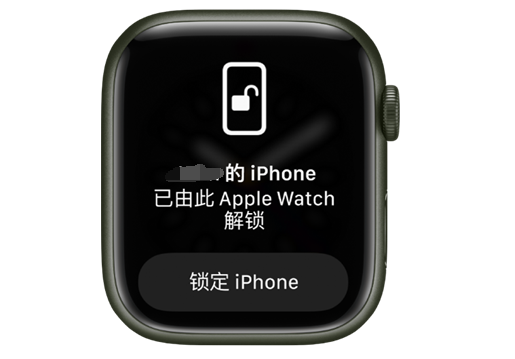 东海苹果手机维修分享用 AppleWatch 解锁配备面容 ID 的 iPhone方法 