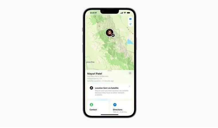 东海苹果14维修分享iPhone14系列中 FindMy功能通过卫星分享位置方法教程 