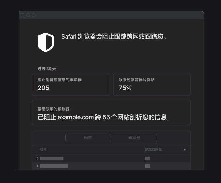 东海苹果手机维修分享如何在 Safari 浏览器中查看和打开隐私报告 