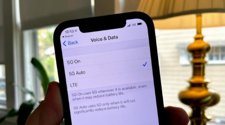 东海苹果手机维修分享iPhone 12如何打开或关闭5G网络 